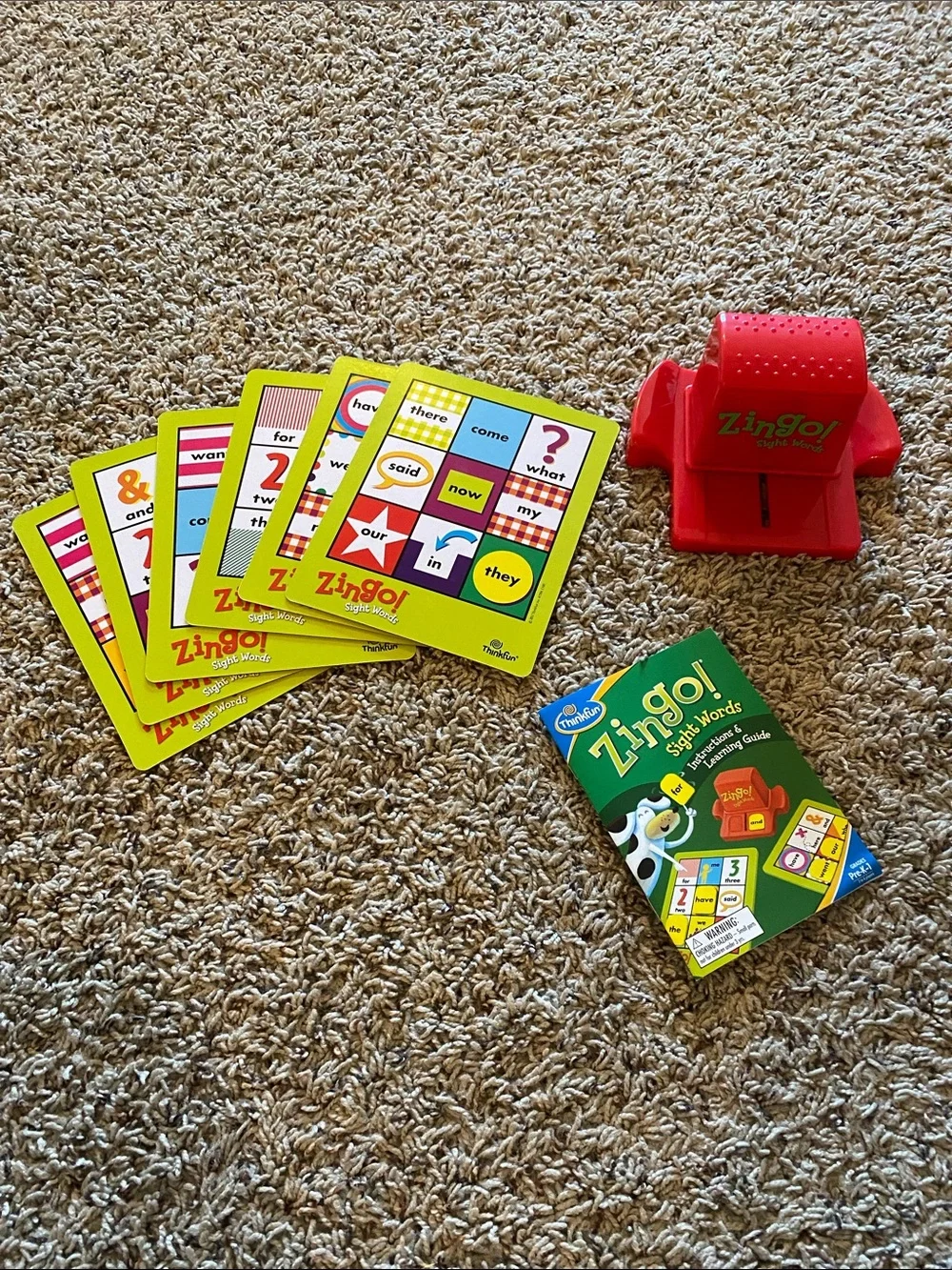 ThinkFun Zingo! Sight Words Game